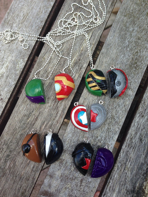 Marvel Avengers Friendship Necklaces
